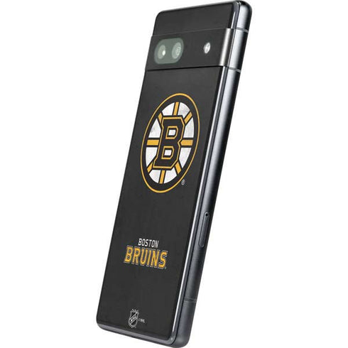 NHL Boston Bruins Distressed Google Pixel 7a Skin